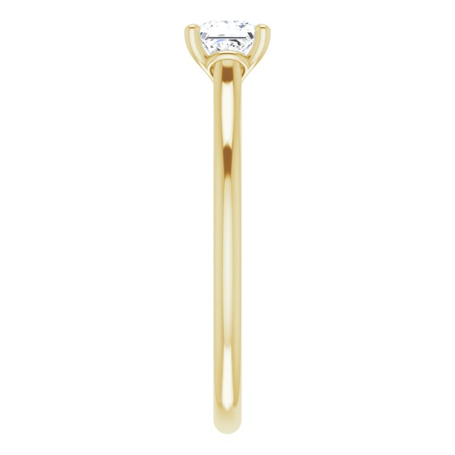 square-18K Yellow gold