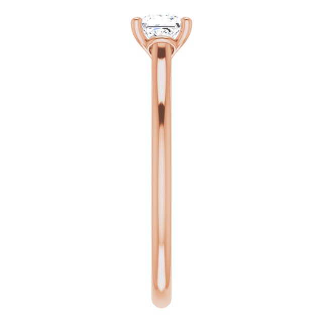 square-10K Rose gold