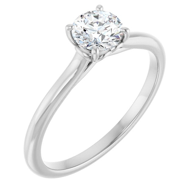 round-18K White gold