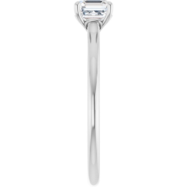 asscher-10K White gold