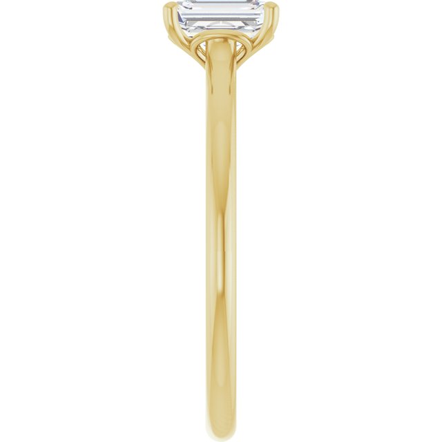emerald-18K Yellow gold