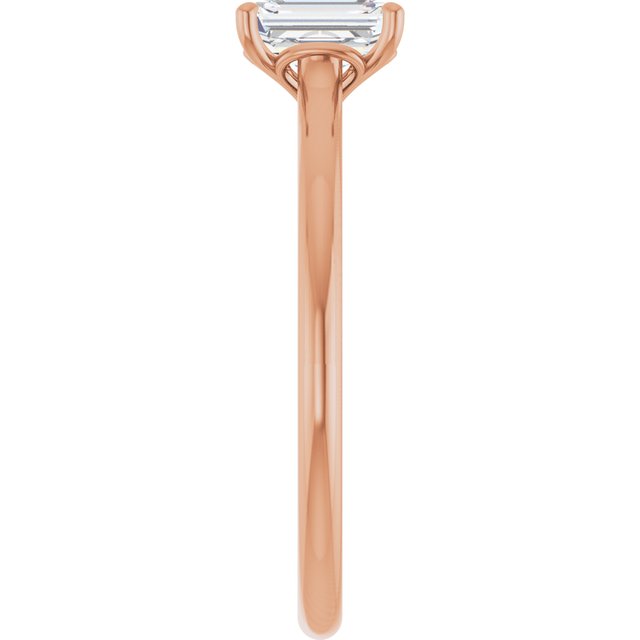 emerald-10K Rose gold