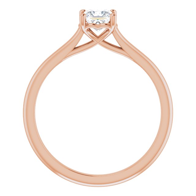 square-14K Rose gold