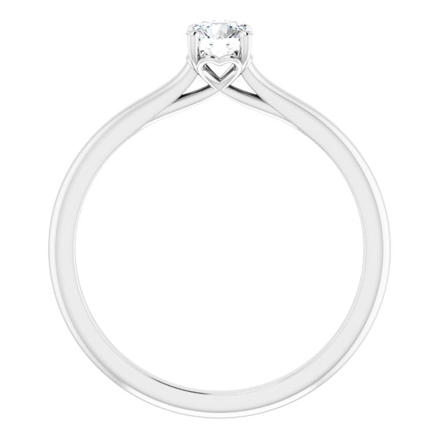 round-10K White gold