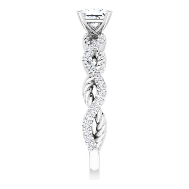 square-10K White gold