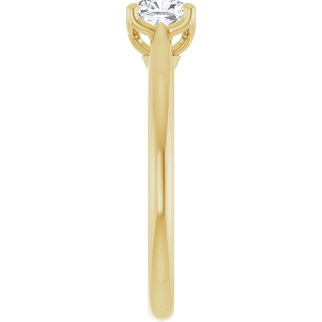 cushion-10K Yellow gold