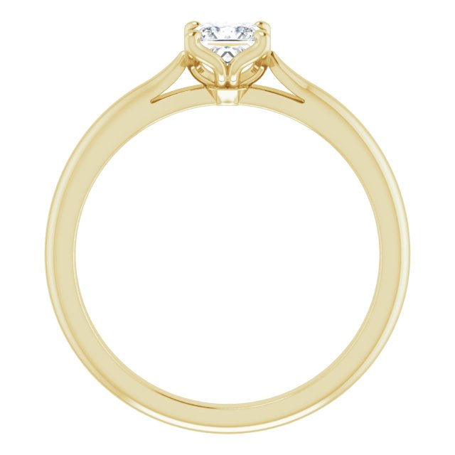 square-18K Yellow gold