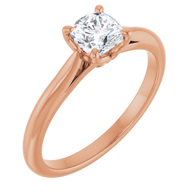 cushion-14K Rose gold