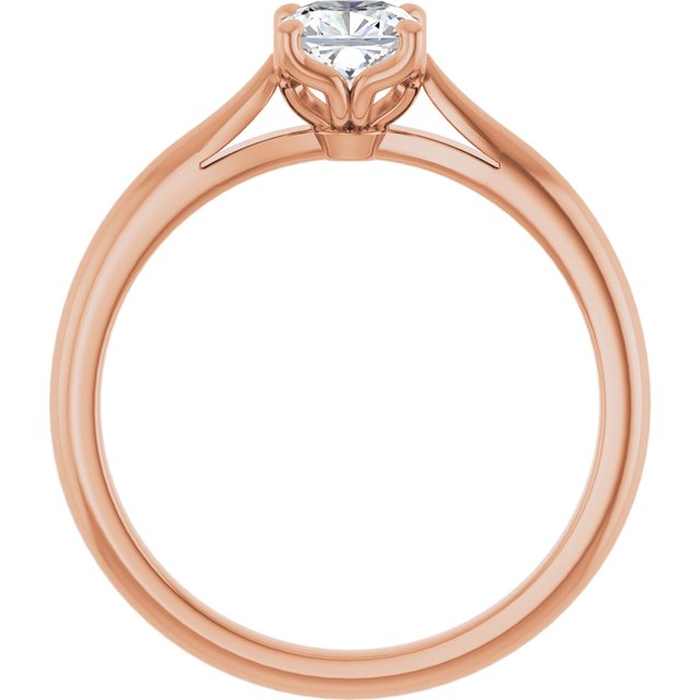 cushion-10K Rose gold