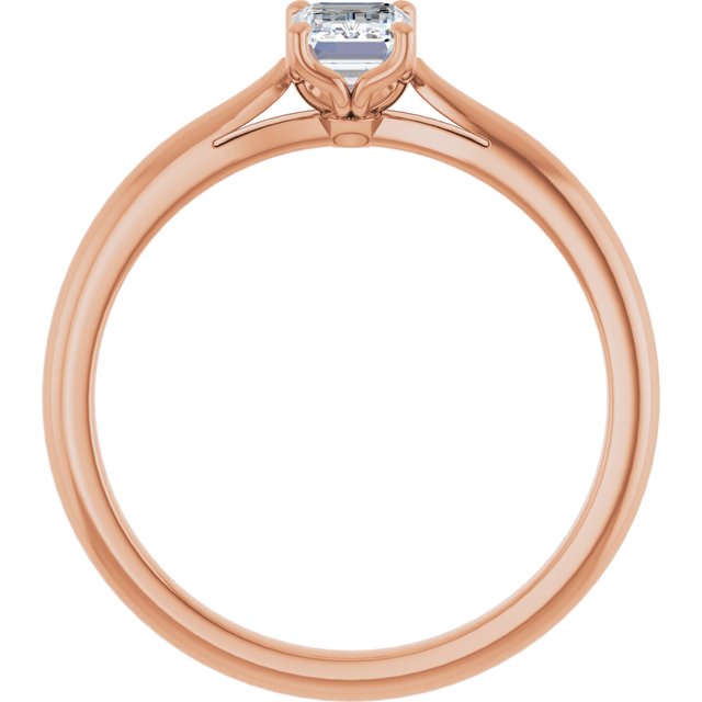 emerald-10K Rose gold