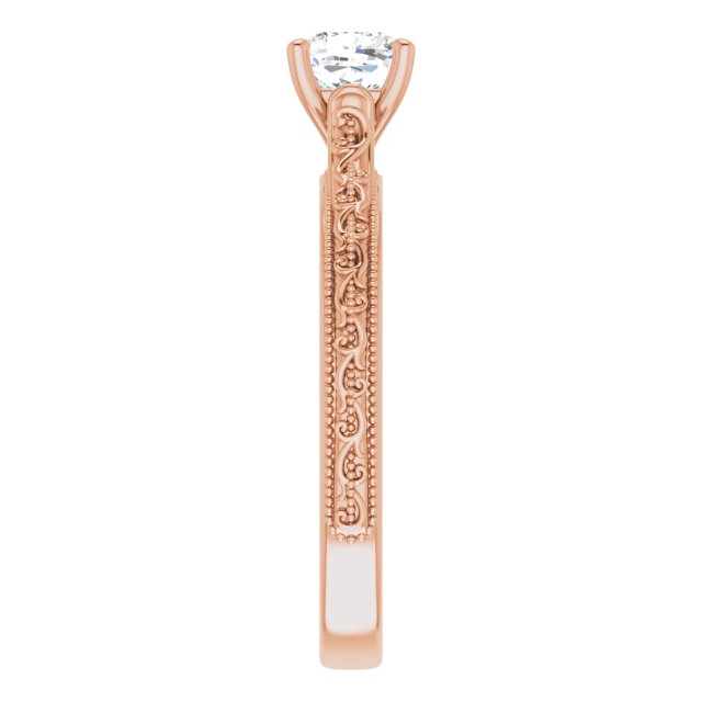 cushion-14K Rose gold