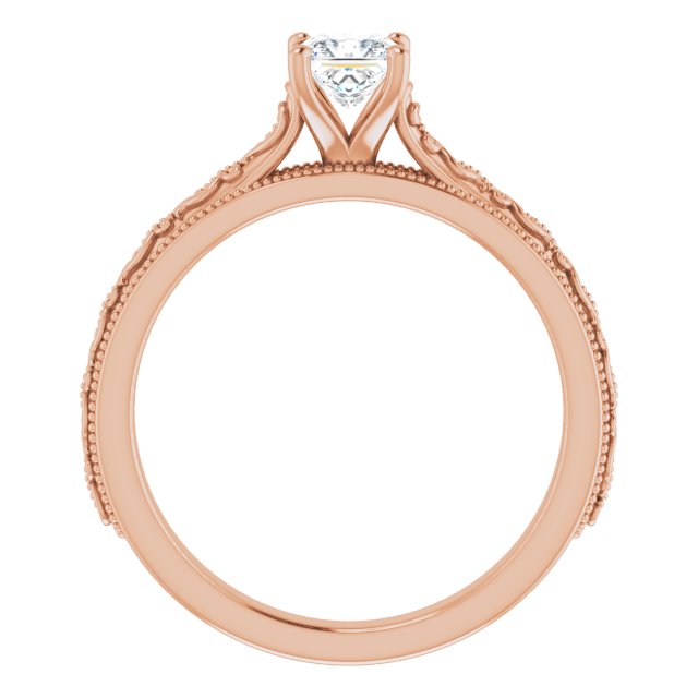 square-14K Rose gold
