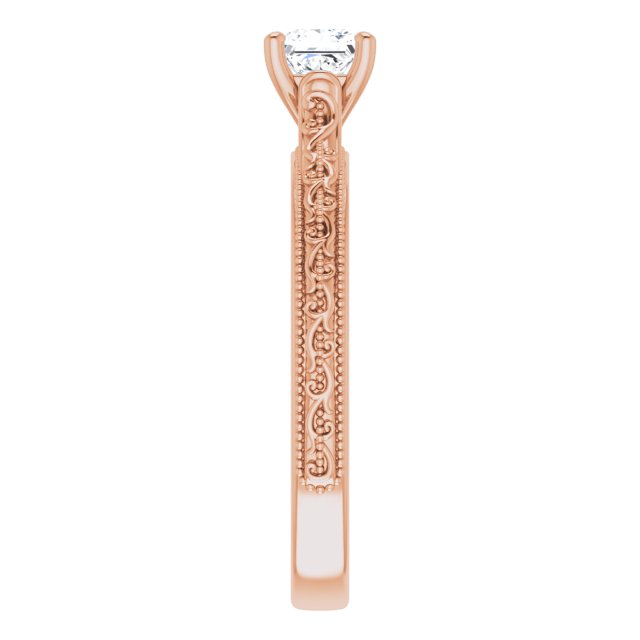 square-10K Rose gold