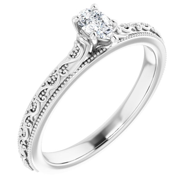 pear-14K White gold