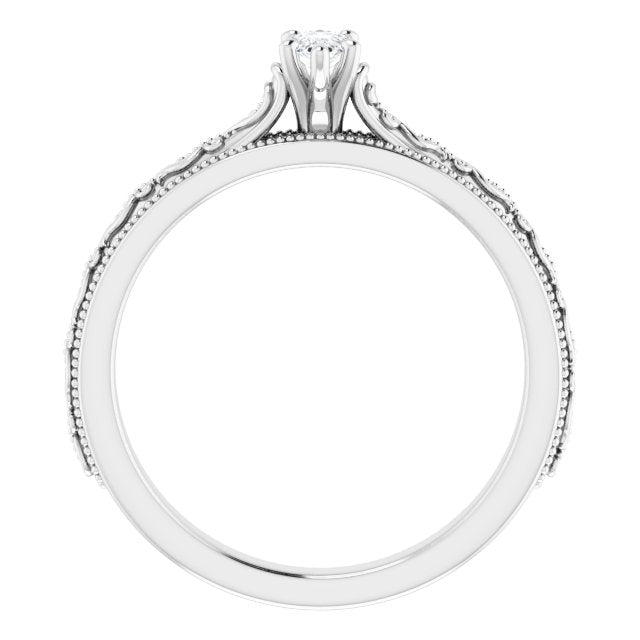 pear-10K White gold