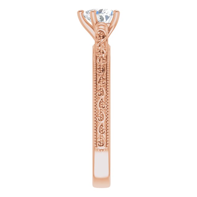 heart-10K Rose gold