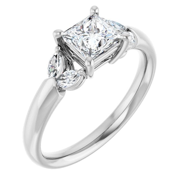 square-10K White gold