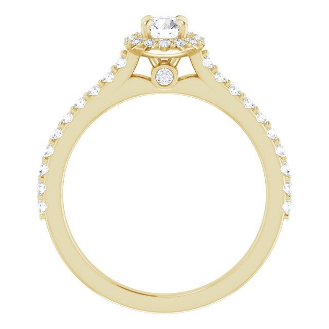 round-10K Yellow gold