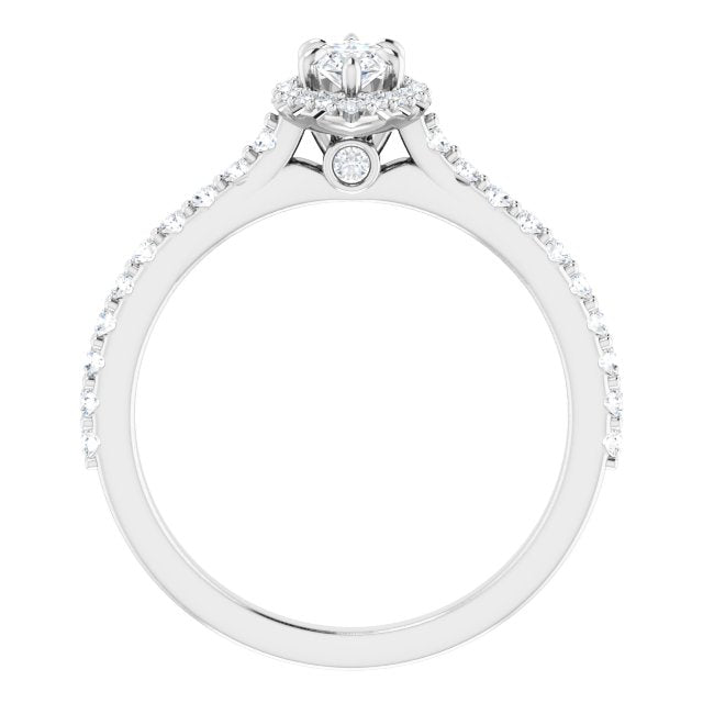 marquise-18K White gold