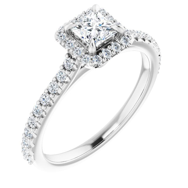 square-18K White gold