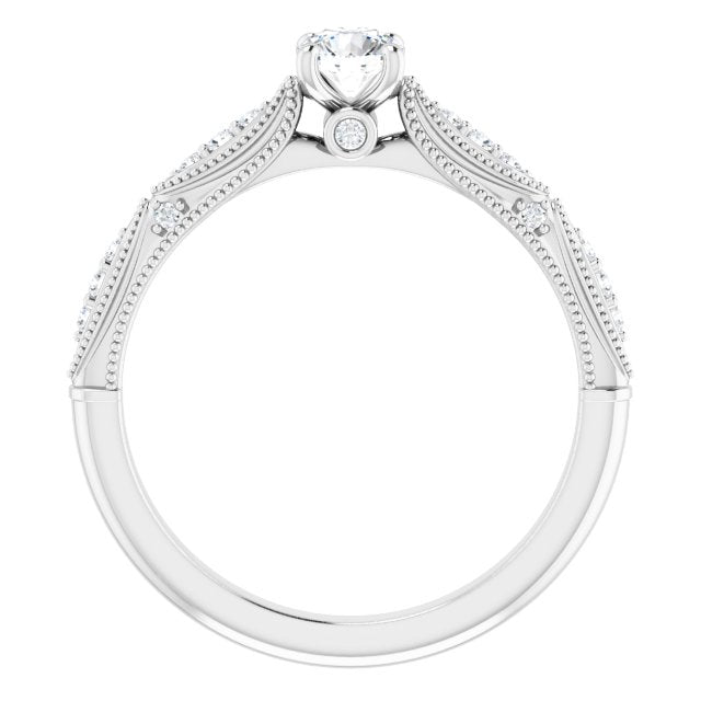 round-18K White gold