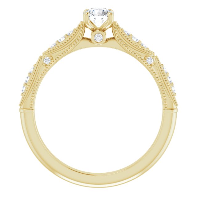round-10K Yellow gold