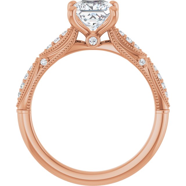 square-18K Rose gold