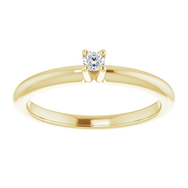 round-10K Yellow gold