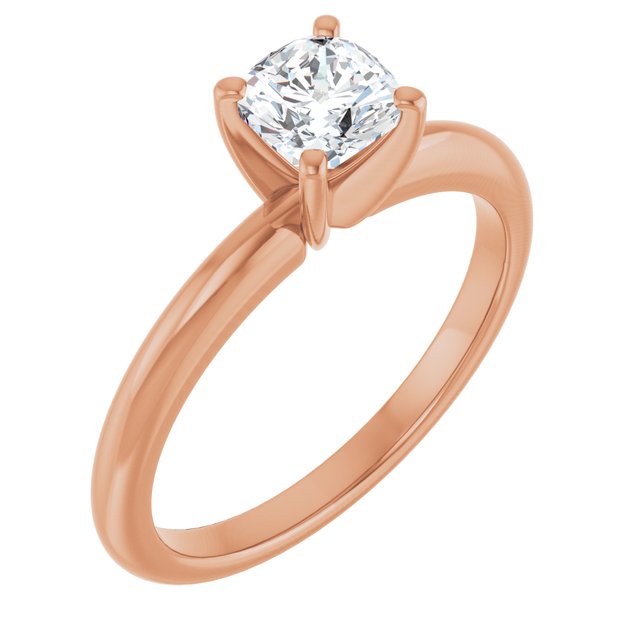 cushion-18K Rose gold