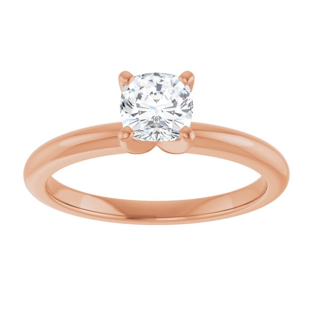 cushion-18K Rose gold