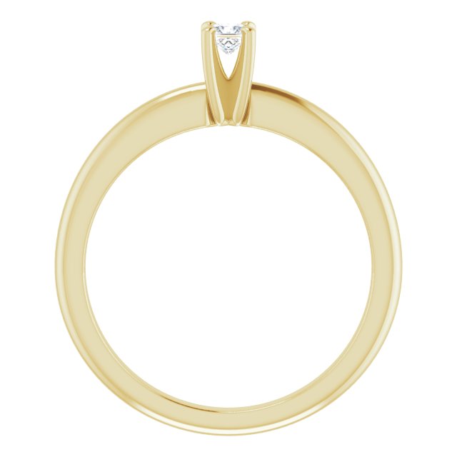 square-10K Yellow gold