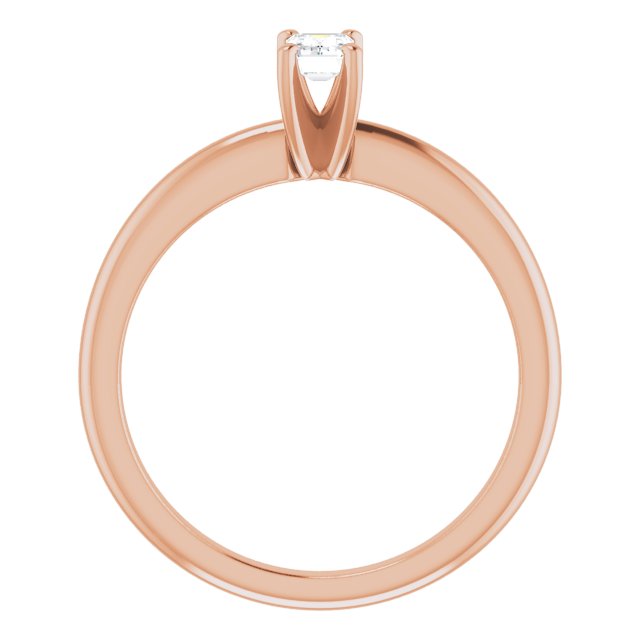 emerald-14K Rose gold