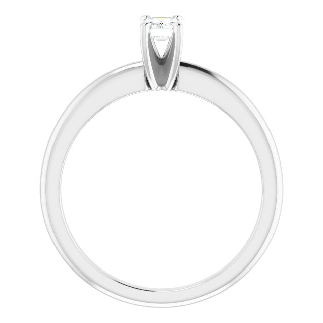 emerald-18K White gold