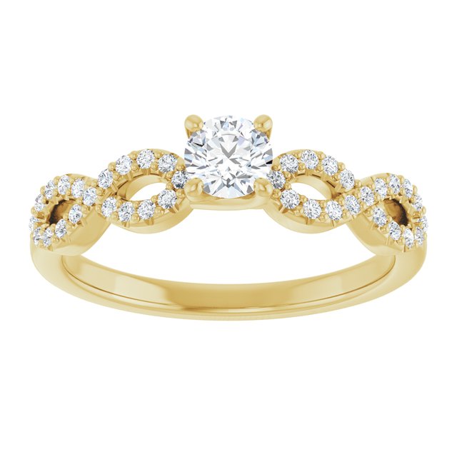 round-10K Yellow gold