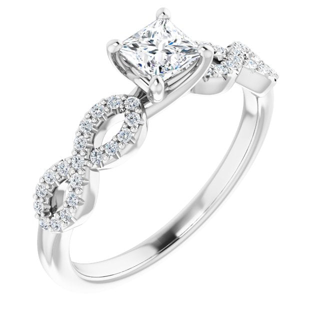 square-18K White gold