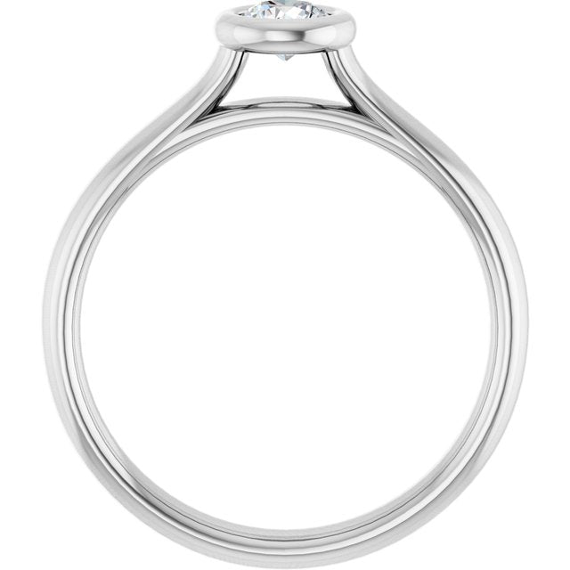 round-18K White gold