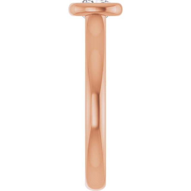 cushion-14K Rose gold