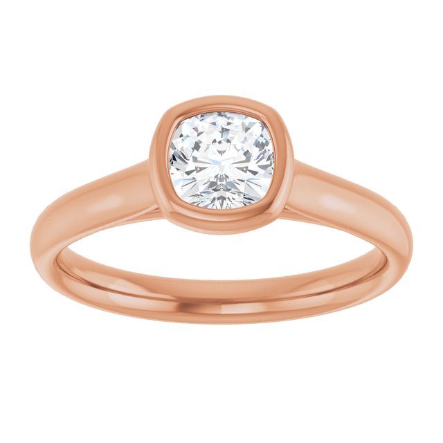 cushion-18K Rose gold