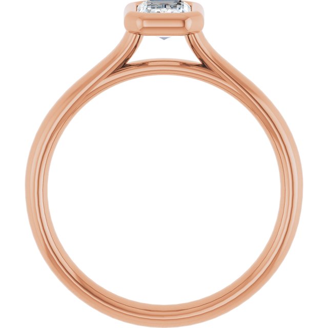 emerald-10K Rose gold