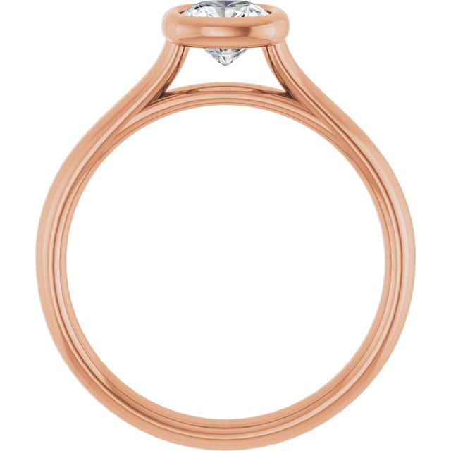 cushion-10K Rose gold