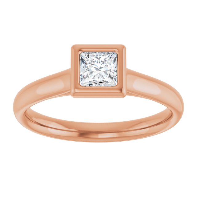 square-14K Rose gold