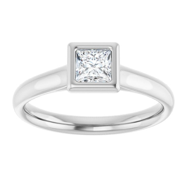 square-10K White gold