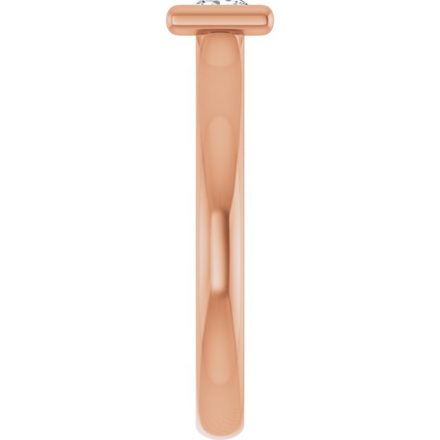 square-10K Rose gold