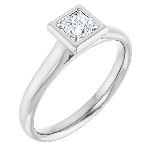square-18K White gold