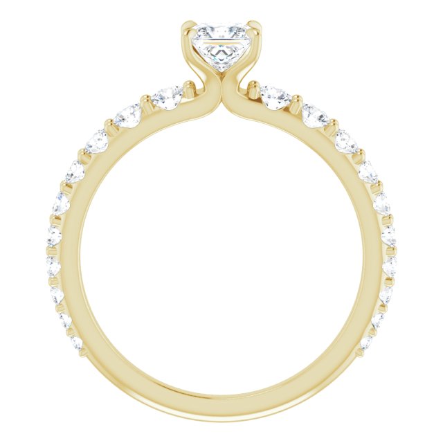 square-10K Yellow gold