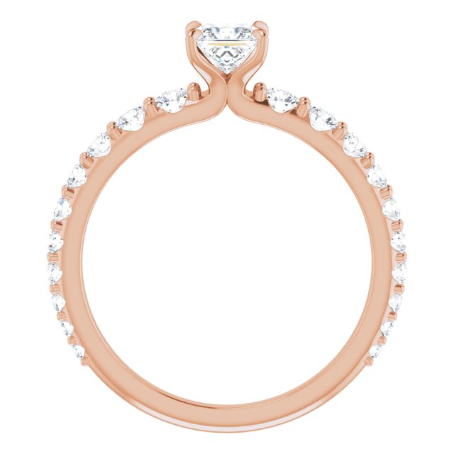 square-14K Rose gold