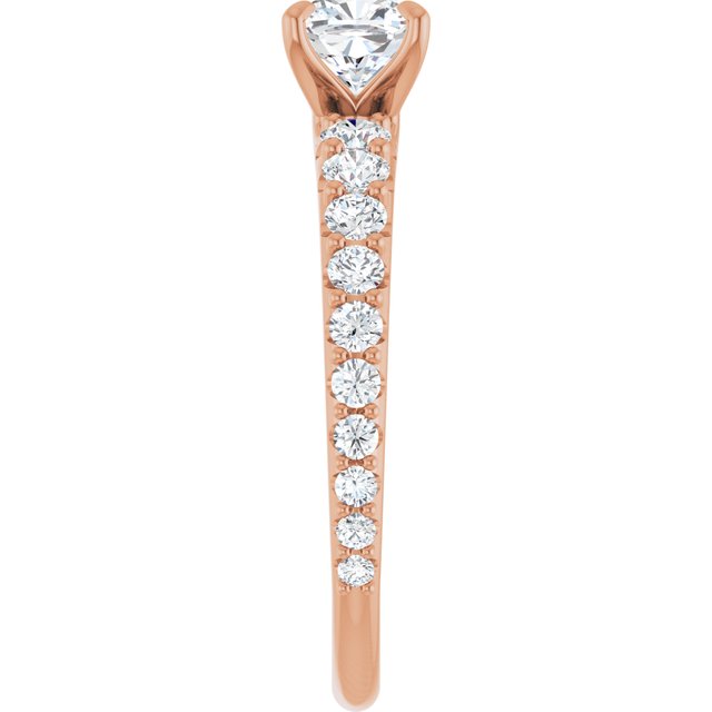 cushion-18K Rose gold
