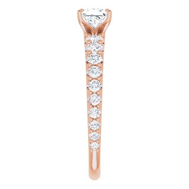 square-10K Rose gold