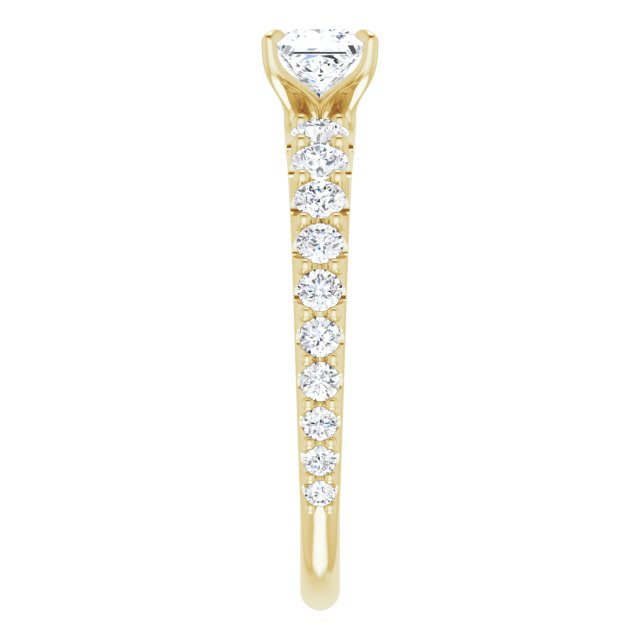 square-10K Yellow gold
