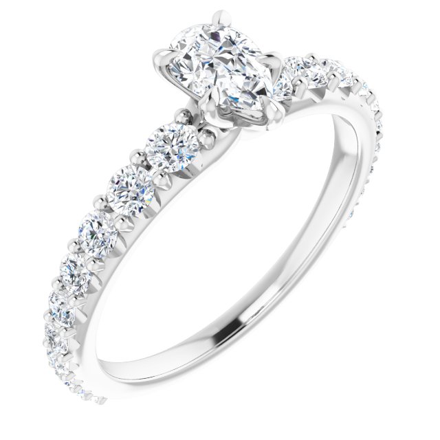 pear-10K White gold